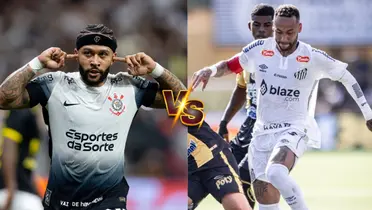 Corinthians x Santos pela 9ª Rodada do Campeonato Paulista / X