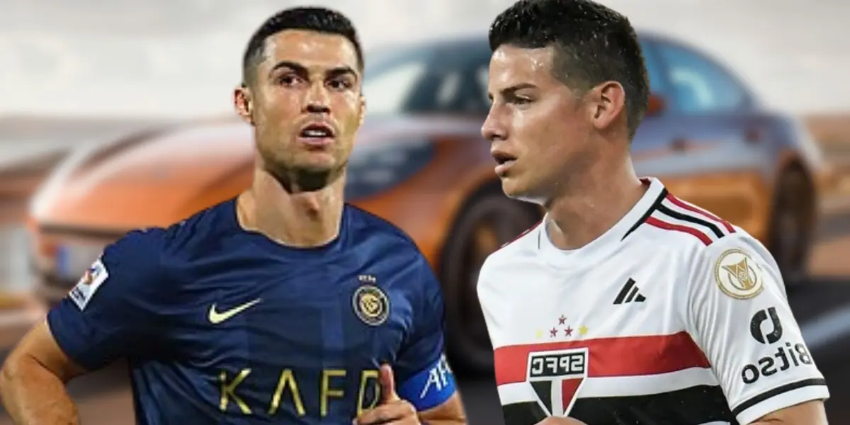 CR7 e James Rodríguez