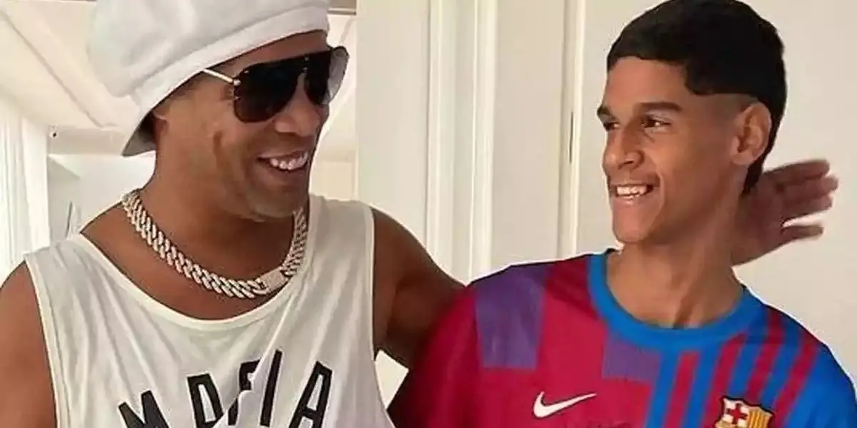 Craque brasileiro foi reverenciado por influencer digital