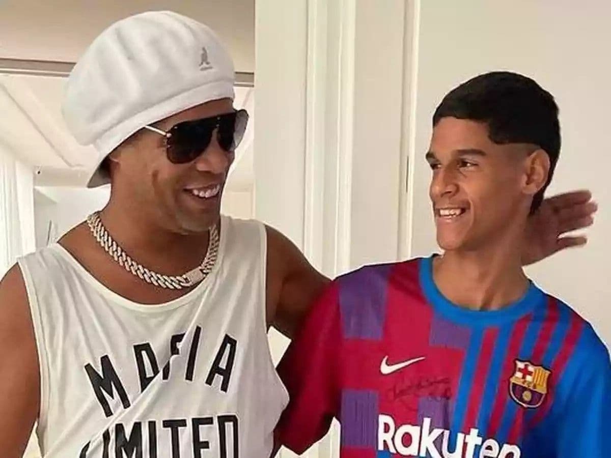 Craque brasileiro foi reverenciado por influencer digital