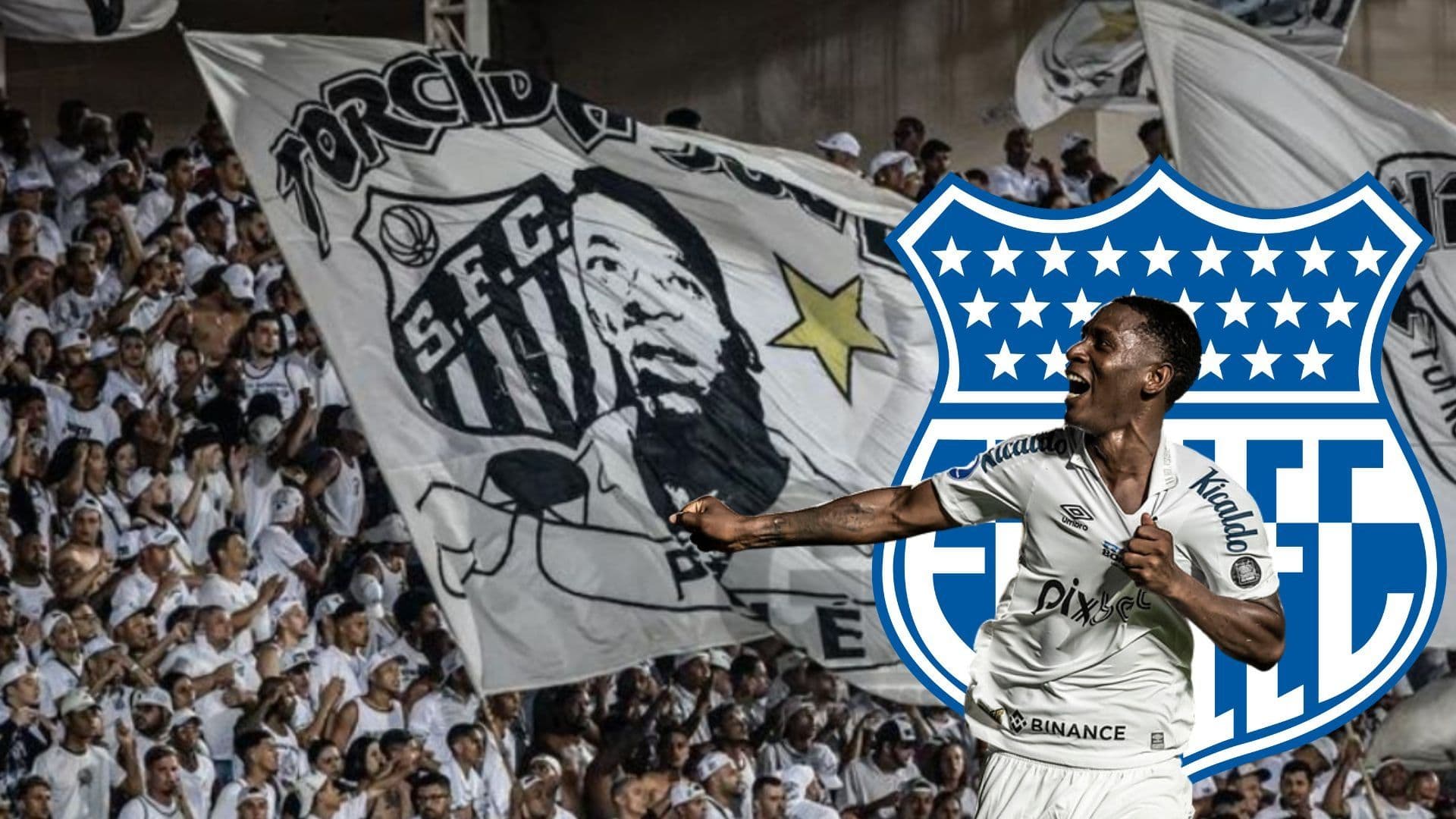 Craque do Emelec teve passagem apagada pelo Santos FC