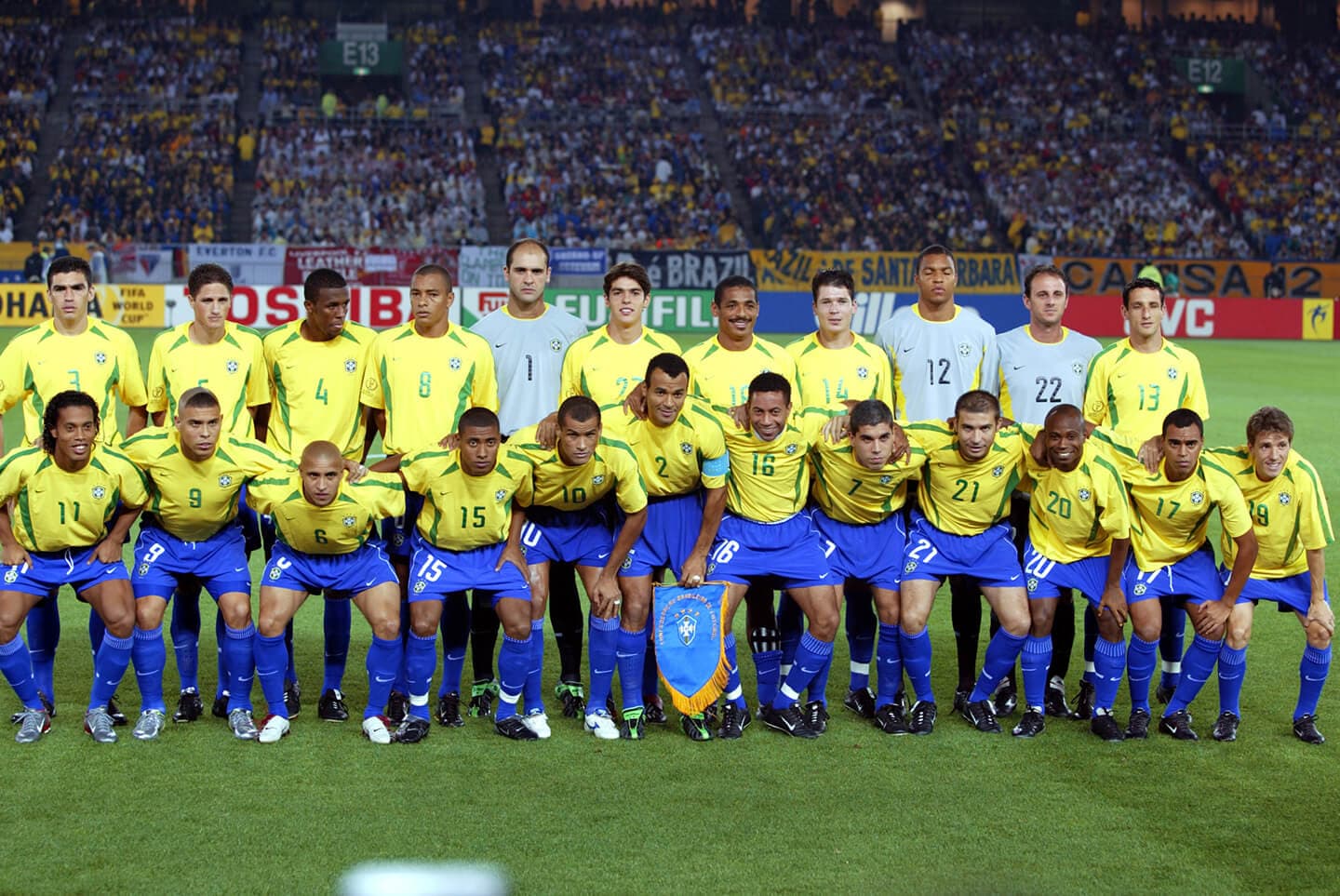 Craque foi um dos destaques da campanha do penta em 2002