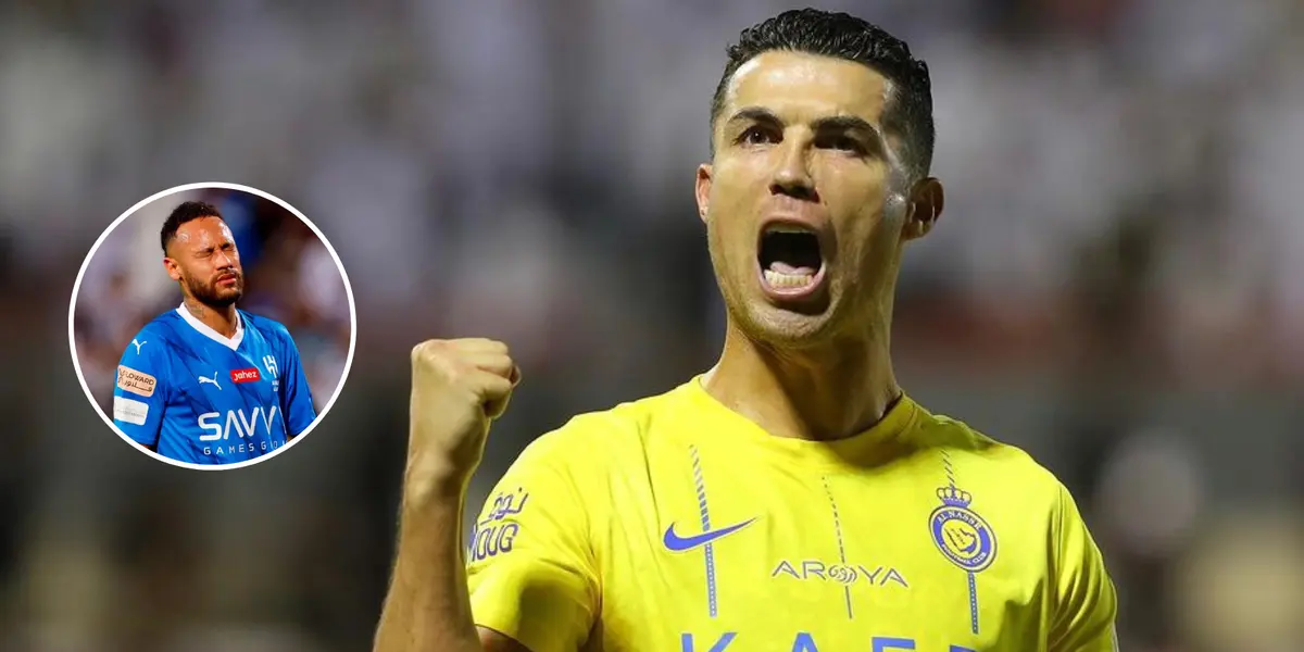 Cristiano Ronaldo comemora gol marcado pelo Al-Nassr