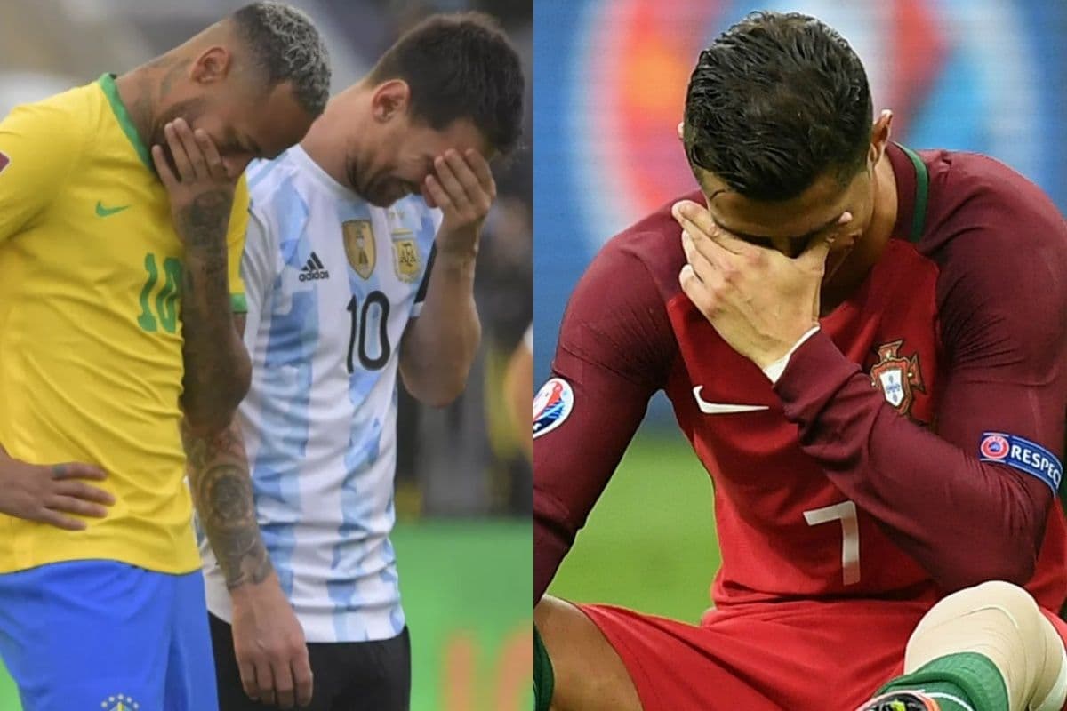 Cristiano Ronaldo e Neymar ficaram fora da lista