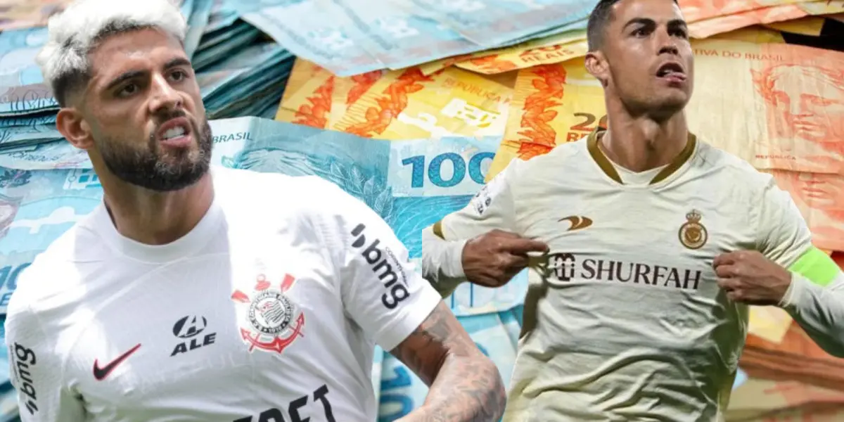 Cristiano Ronaldo ganha fortuna e salário de Yuri Alberto no Corinthians é revelado