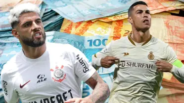 Cristiano Ronaldo ganha fortuna e salário de Yuri Alberto no Corinthians é revelado