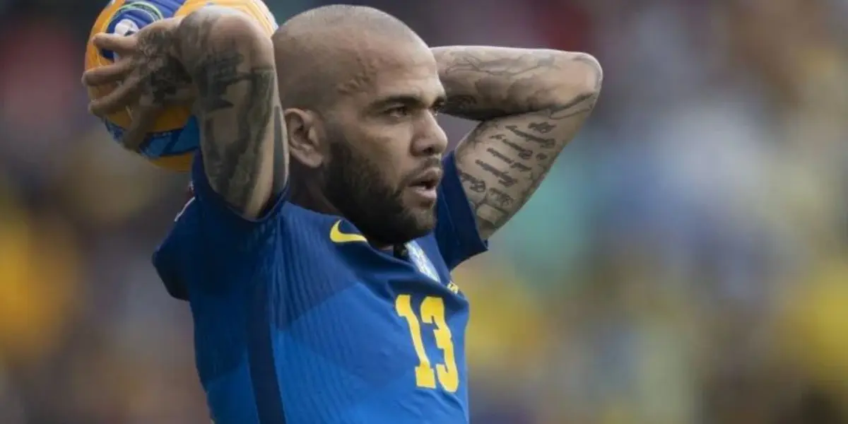 Daniel Alves comemora declaração de ex-esposa que pdoe mudar a sua situação no caso, perante a justiça espanhola