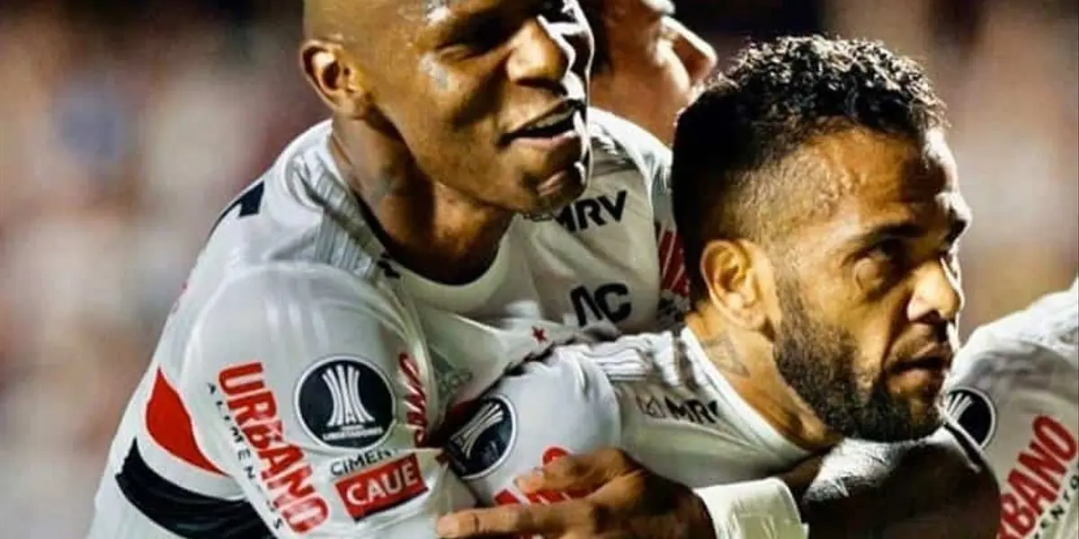 Daniel Alves escolheu o melhor jogador do São Paulo