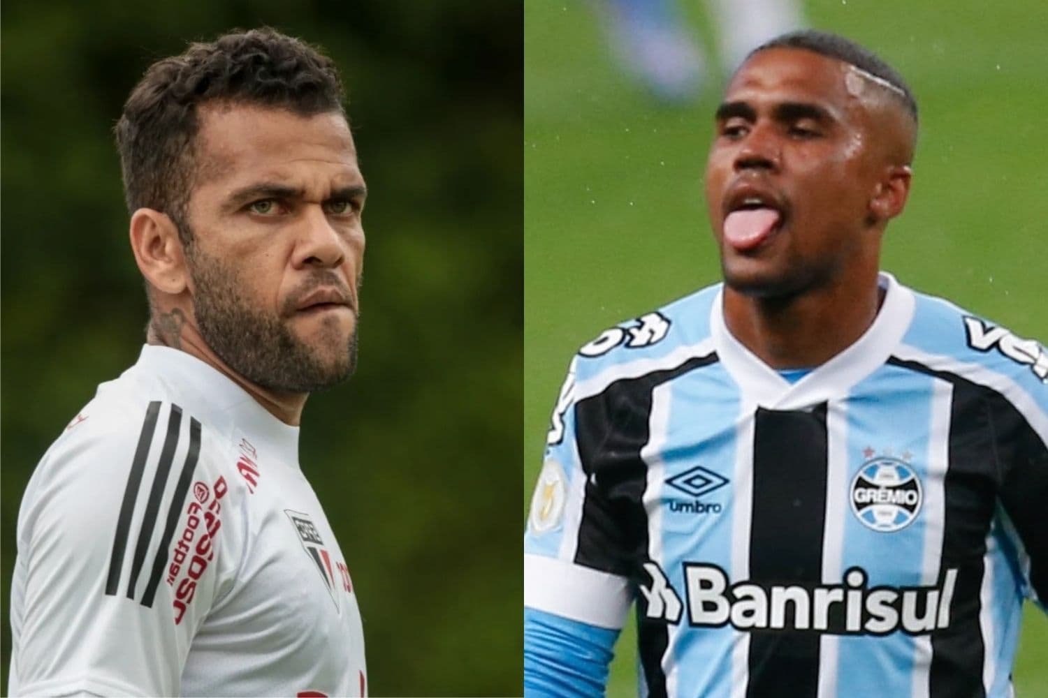 Daniel Alves fez postagem em forma de desabafo e foi acompanhado por Douglas Costa sobre clima pesado tanto no São Paulo, quanto no Grêmio