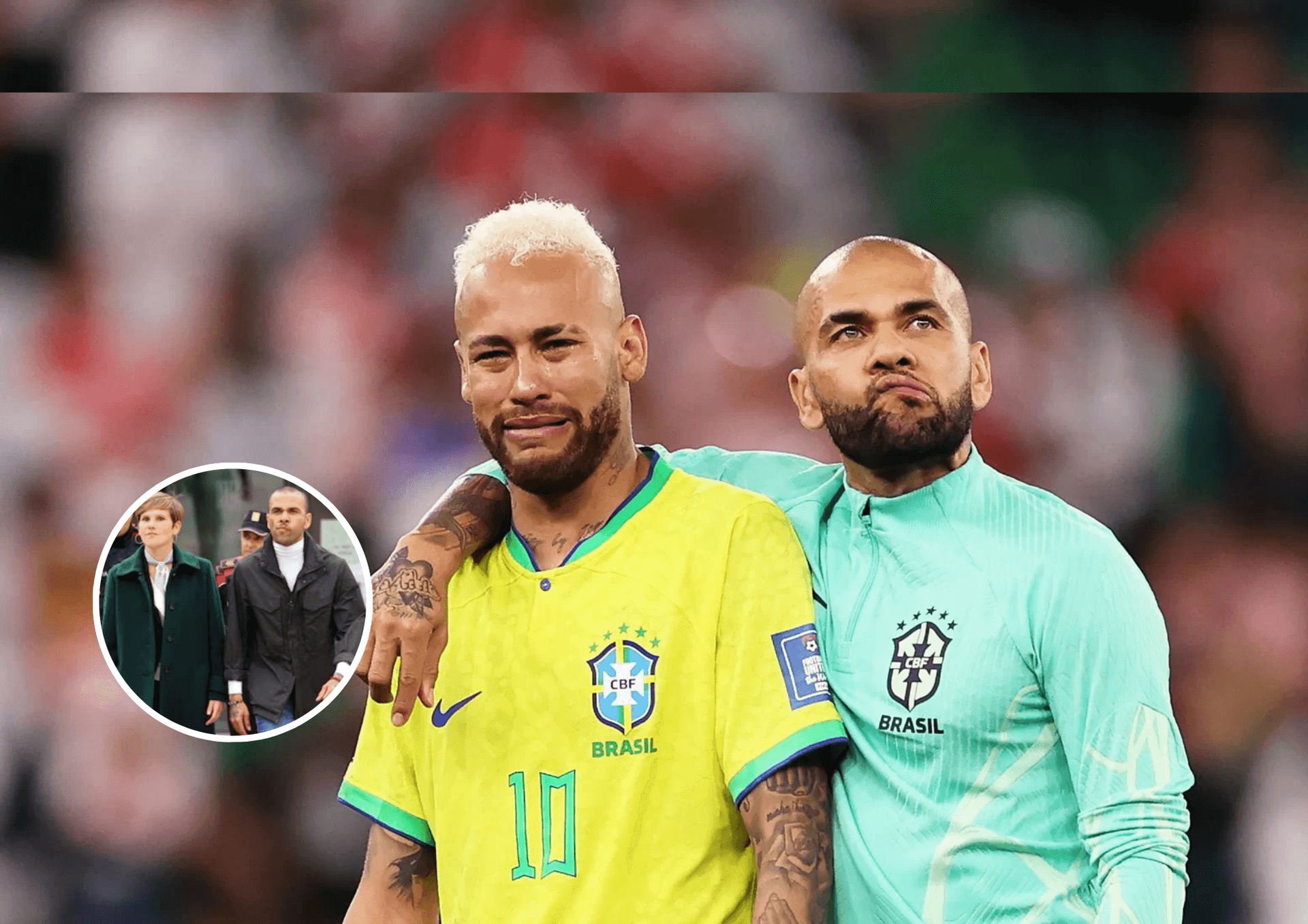 Daniel Alves foi condenado na Espanha por crime de estupro