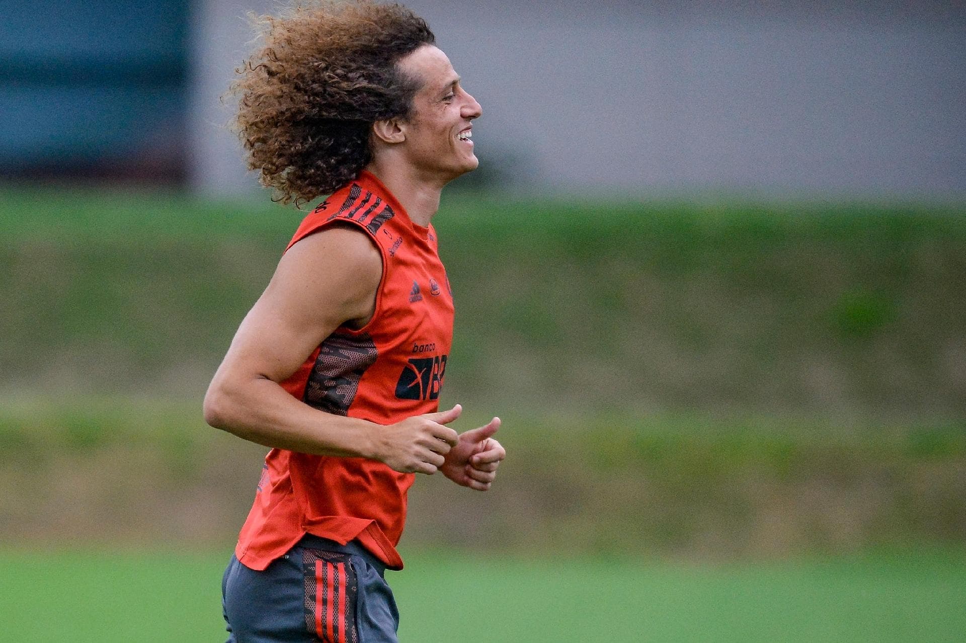 David Luiz fez sua estreia pelo Flamengo na semifinal da Copa Libertadores de 2021 diante do Barcelona de Guayaquil