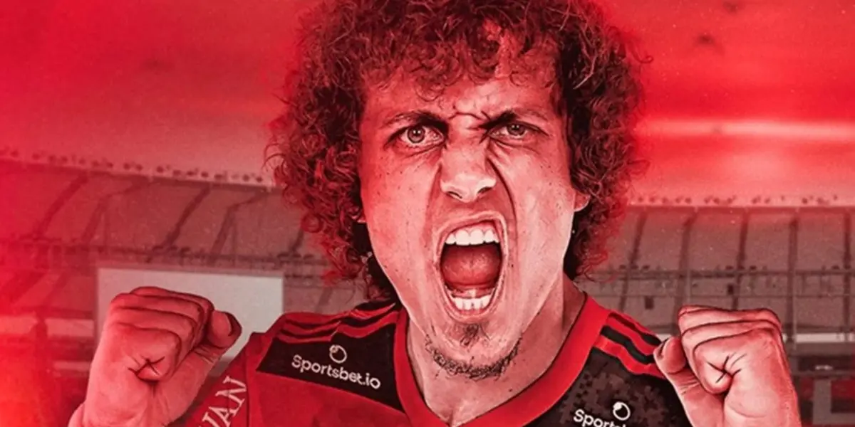 David Luiz foi, enfim, anunciado como novo reforço do Flamengo e mandou seu primeiro recado como atleta do Mengão