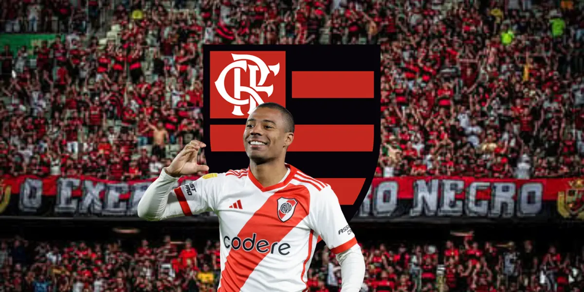 De La Cruz estreou pelo Flamengo