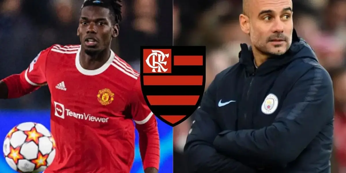 De saída do United, Pogba já revelou ter carinho pelo Flamengo e anima a Nação