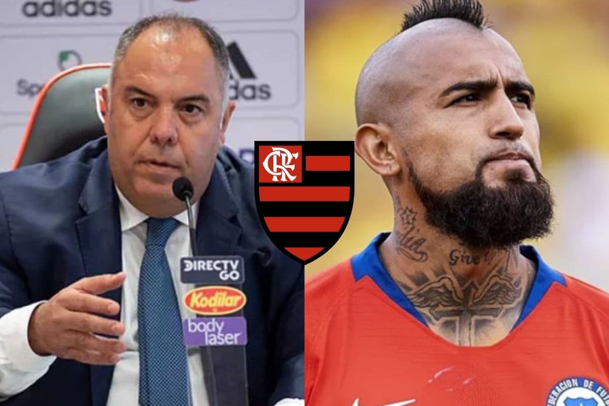 Declaração de dirigente do Flamengo sobre Vidal esfriou expectativas da Nação