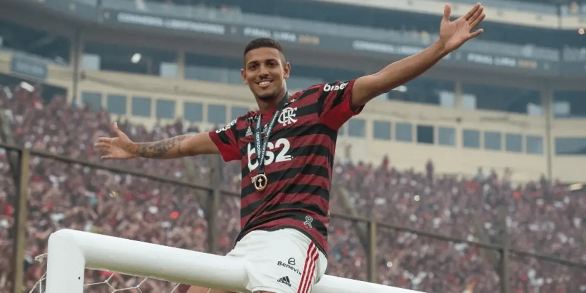 Destaque na Premier League, Vinicius Souza foi lançado no profissional do Flamengo por Jorge Jesus