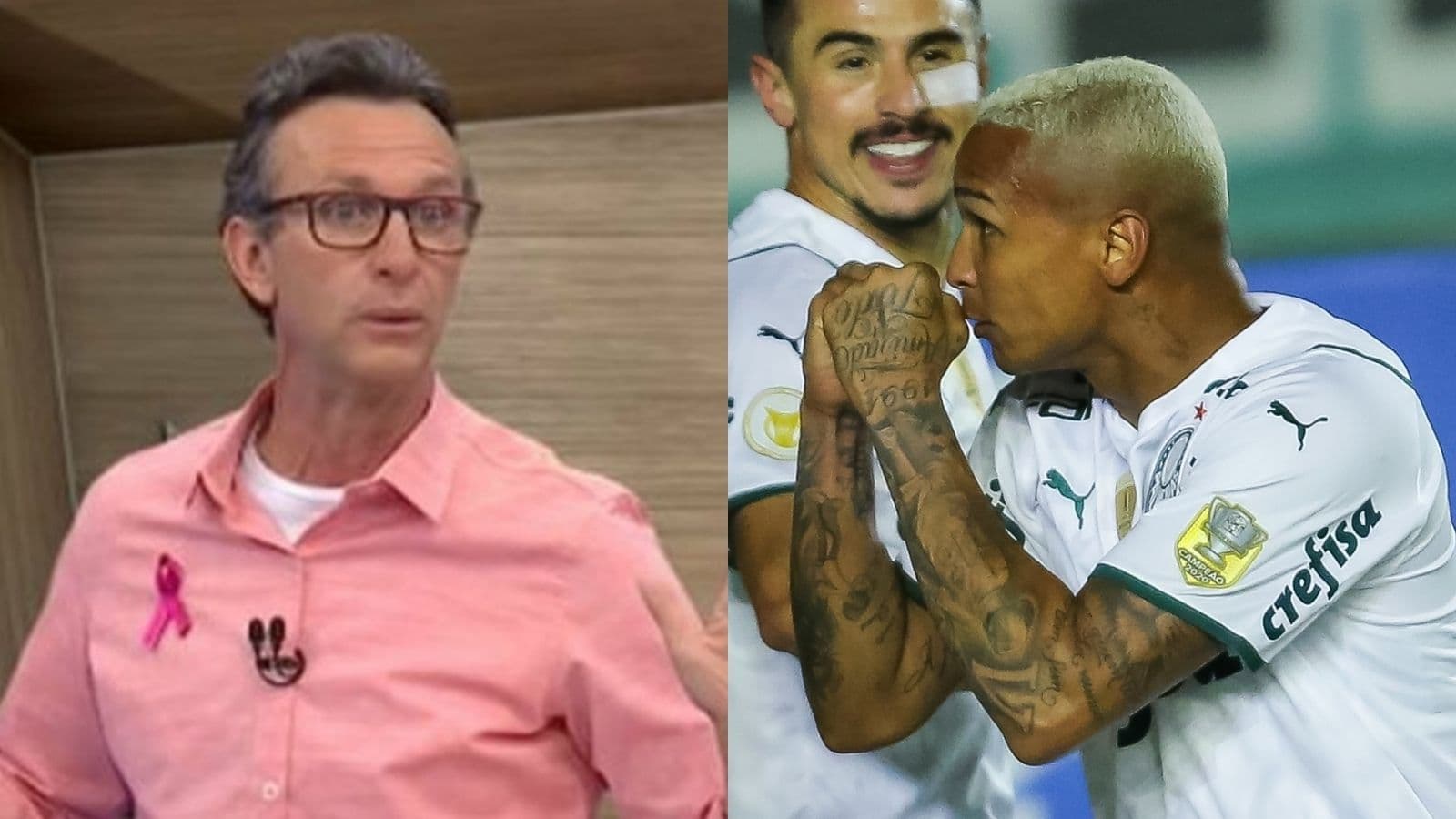 Deyverson vive o auge da carreira após o gol do título da Copa Libertadores 2021, mas se envolveu em grande polêmica com apresentador