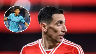 Di Maria em ação pelo Benfica