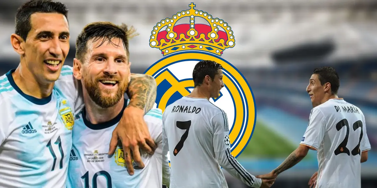 Di María inclui Messi e deixa Cristiano Ronaldo fora do seu time ideal 