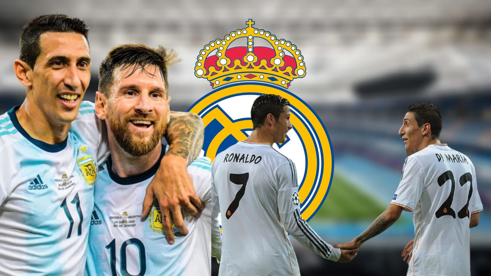 Di María inclui Messi e deixa Cristiano Ronaldo fora do seu time ideal