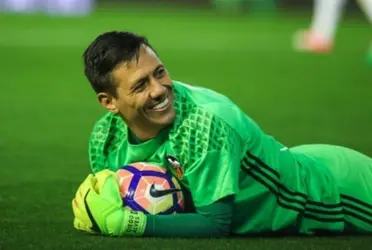 Diego Alves fue el que más regalos recibió de Leonel Messi