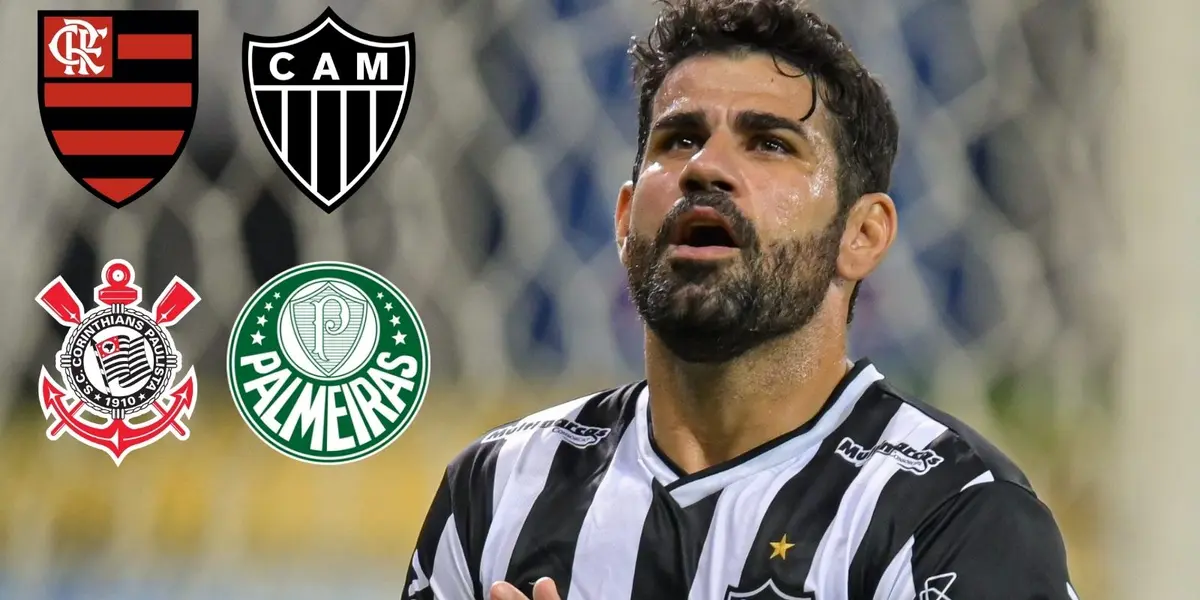 Diego Costa abre o jogo após título pelo Atlético-MG e deixa futuro em aberto para 2022