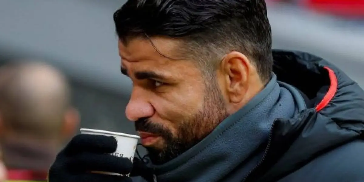 Diego Costa deixou de ser jogador do Atlético de Madrid em dezembro do ano passado