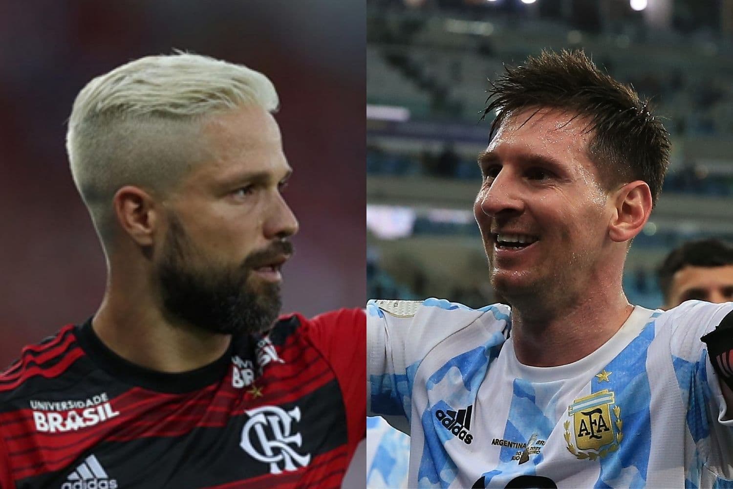 Diego Ribas mandou o recado para Lionel Messi nas redes sociais após saída do Barcelona