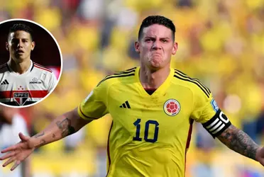 Diferente do que acontece no Brasil, James Rodríguez é elogiado na Colômbia