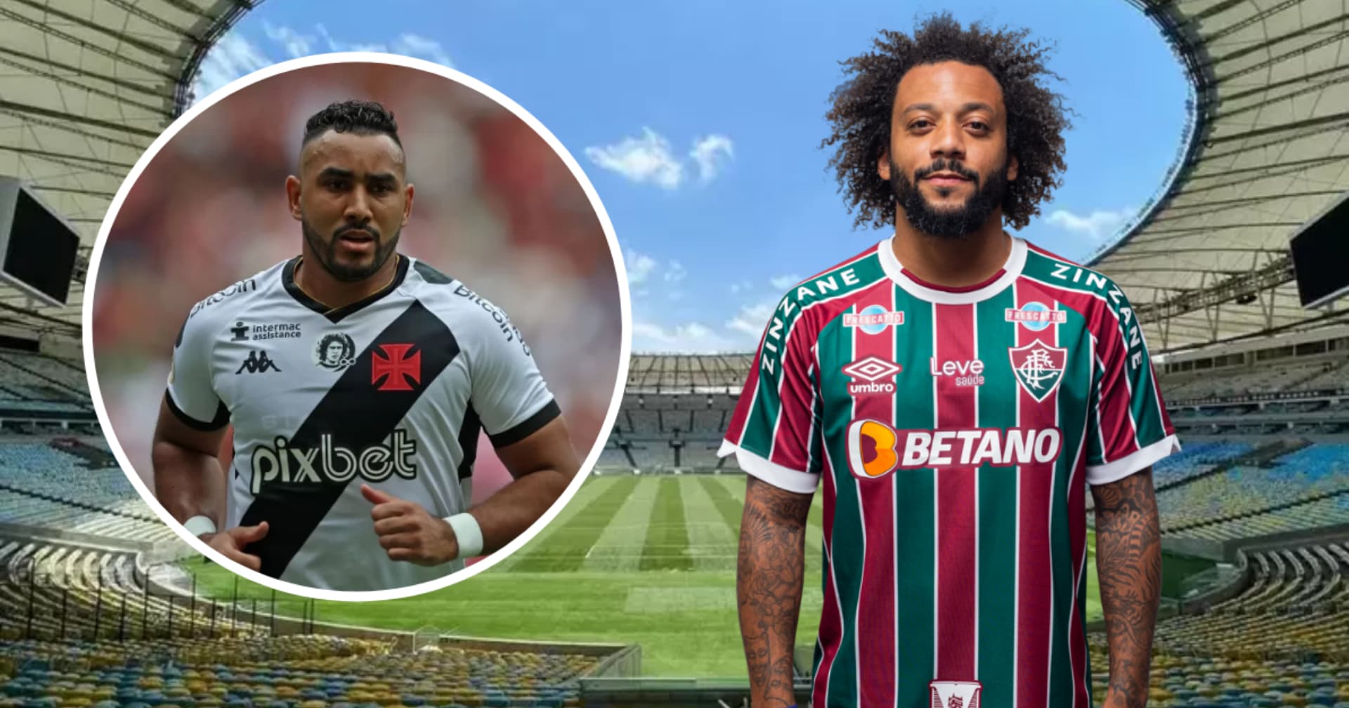 Dimitri Payet e Marcelo