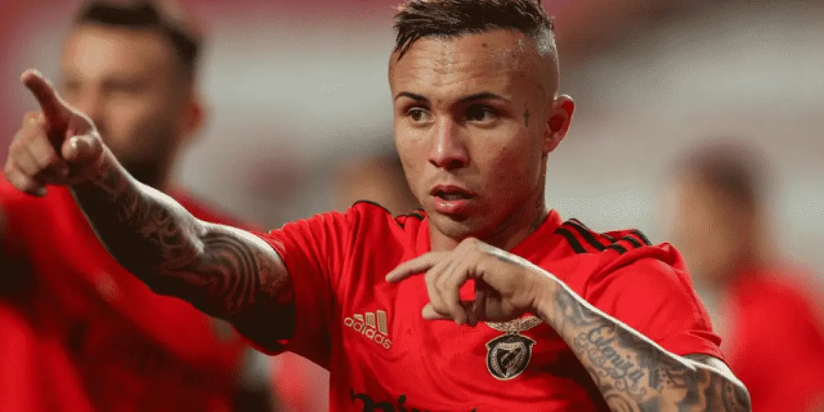 Diretor do Benfica vem finalizar compra de Cebolinha pelo Flamengo