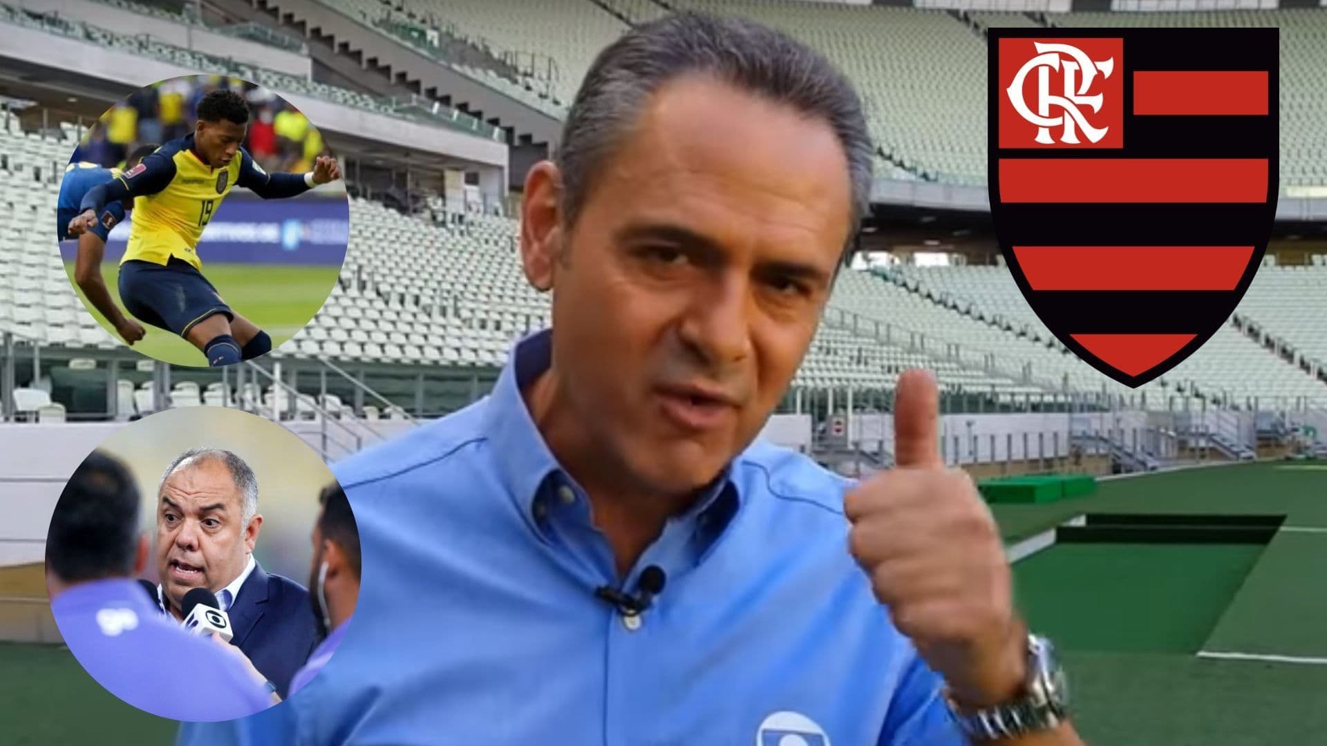 Diretoria rubro-negra estaria com conversas bem adiantas com destaque do Equador