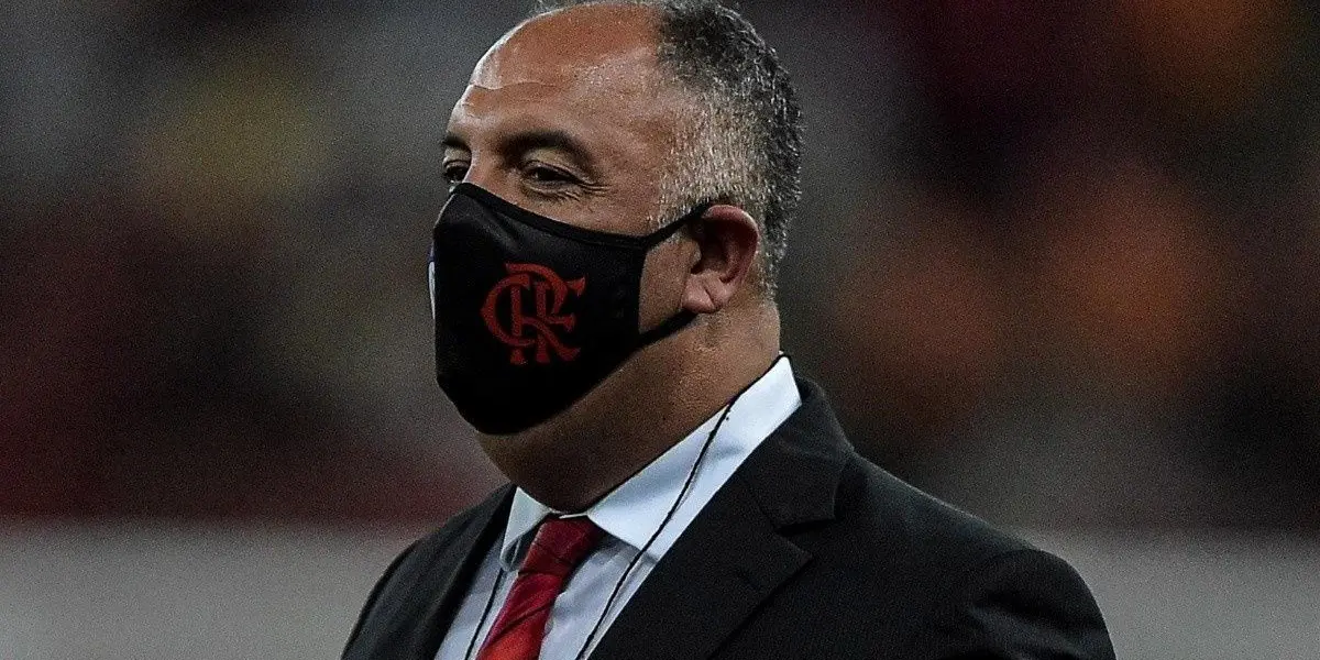 Dirigente rubro-negro está acompanhando decisão da Copa do Brasil no Maracanã