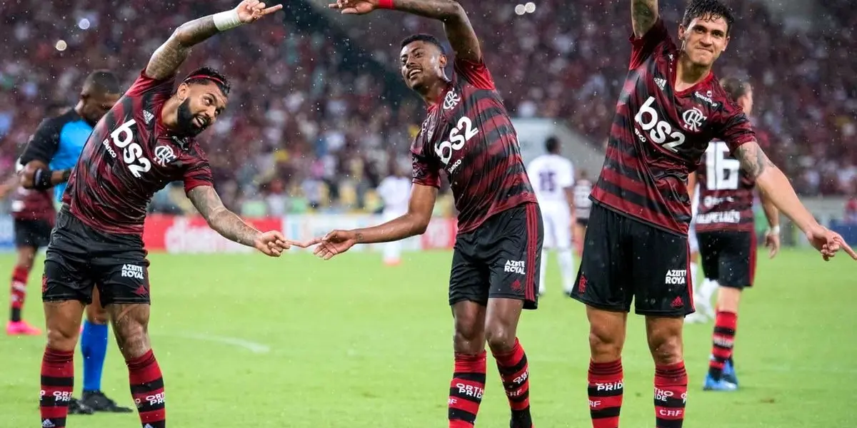 Disputa por posição entre os titulares ficou desigual em 2021 com os centroavantes Gabriel Barbosa e Pedro