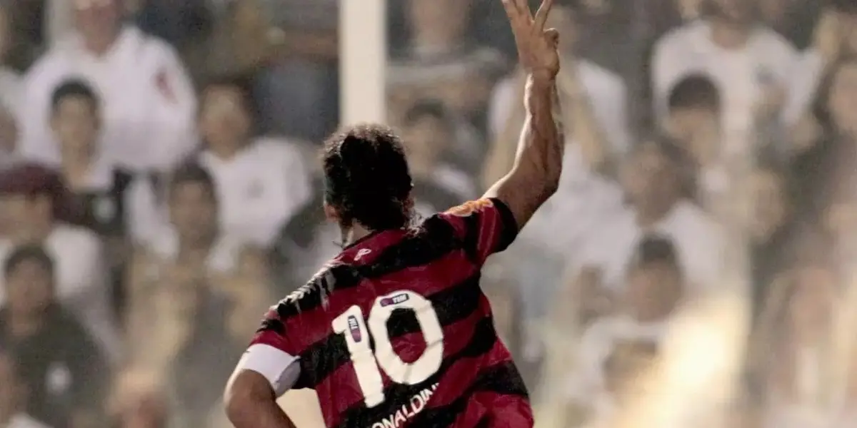 Dívida nasceu quando Ronaldinho deixou a Gávea em 2012