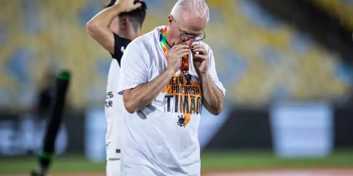 Dorival Júnior conquistou a Copa do Brasil e Supercopa com o Corinthians (Foto: JHONY INACIO/Agencia Enquadrar/Gazeta Press)