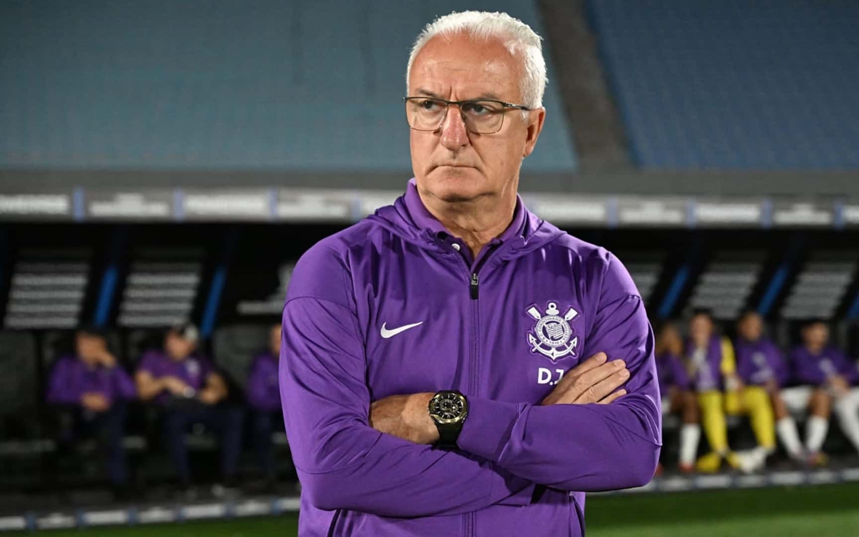 Dorival Júnior, técnico do Corinthians. (Foto: Eitan Abrahmovic/ AFP)