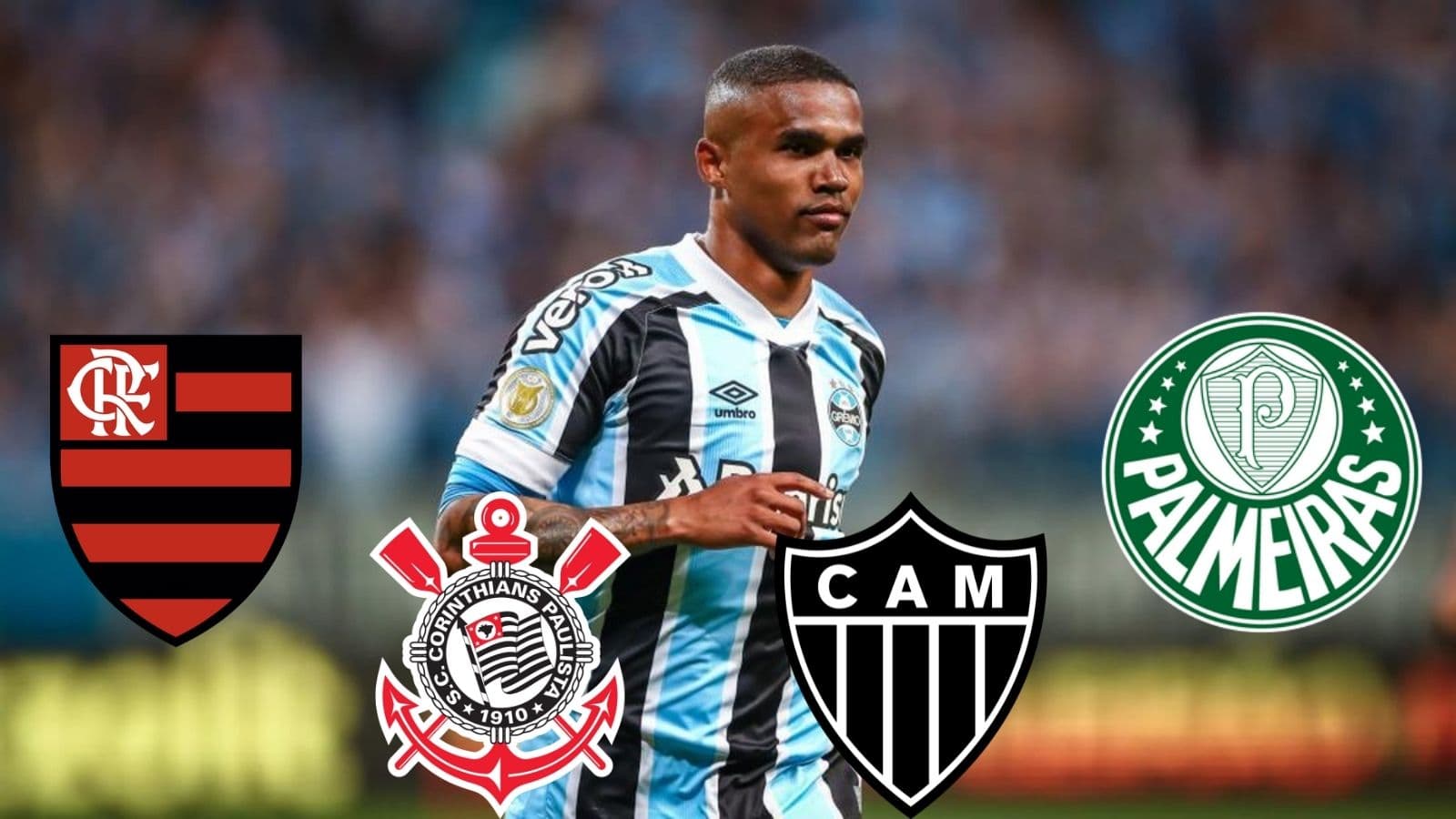 Douglas Costa finaliza passagem pelo Grêmio de forma caótica, mas ficar no Brasil é sua melhor opção
