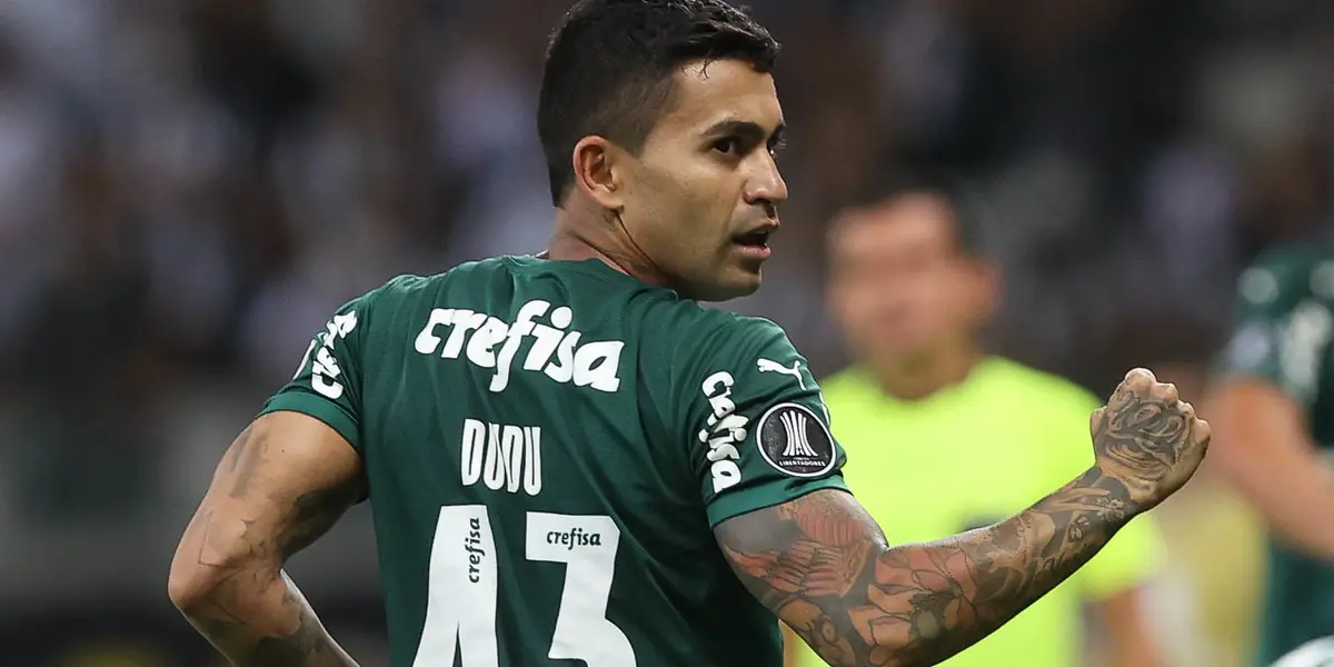 Dudu não se exalta com boa fase do Palmeiras antes da final da Copa Libertadores e vai contra discurso de Abel Ferreira