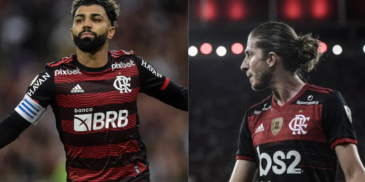 Dupla do rubro-negro "imitou" atitude do português em partida pela sua seleção