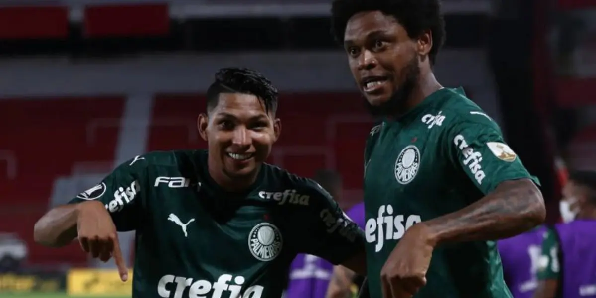 Dupla Luiz Adriano e Rony foi fundamental para vitória do Palmeiras