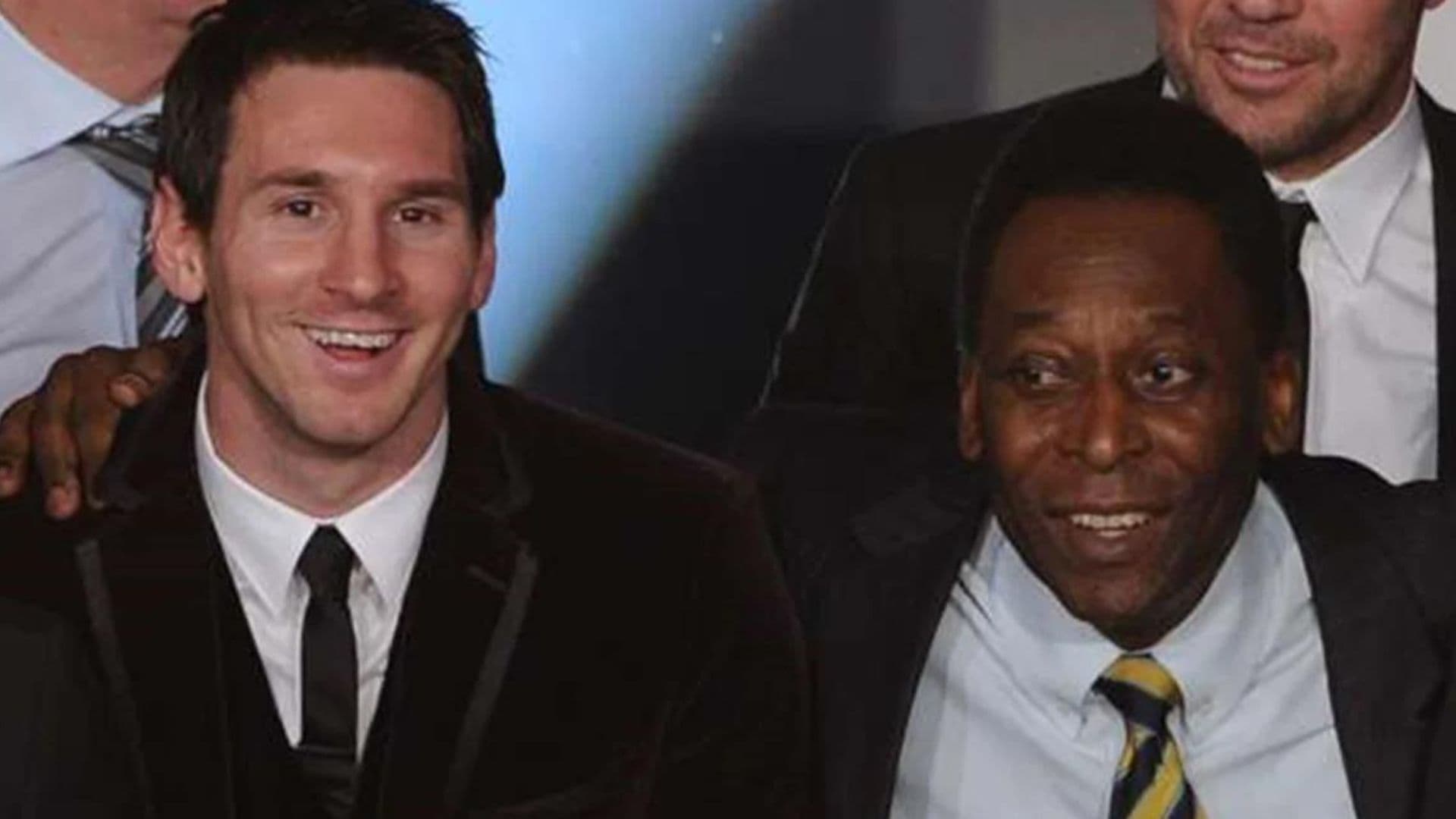 Durante toda a trajetória de renascimento de Lionel Messi, Pelé ajudou o argentino na busca pelo Mundial