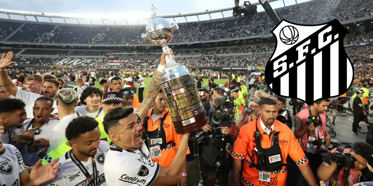 É esse o jogador que atuou no Botafogo que vai jogar no Santos