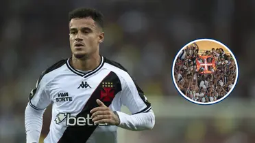 É isso o que a torcida do Vasco faz com Coutinho (Foto: Vasco)