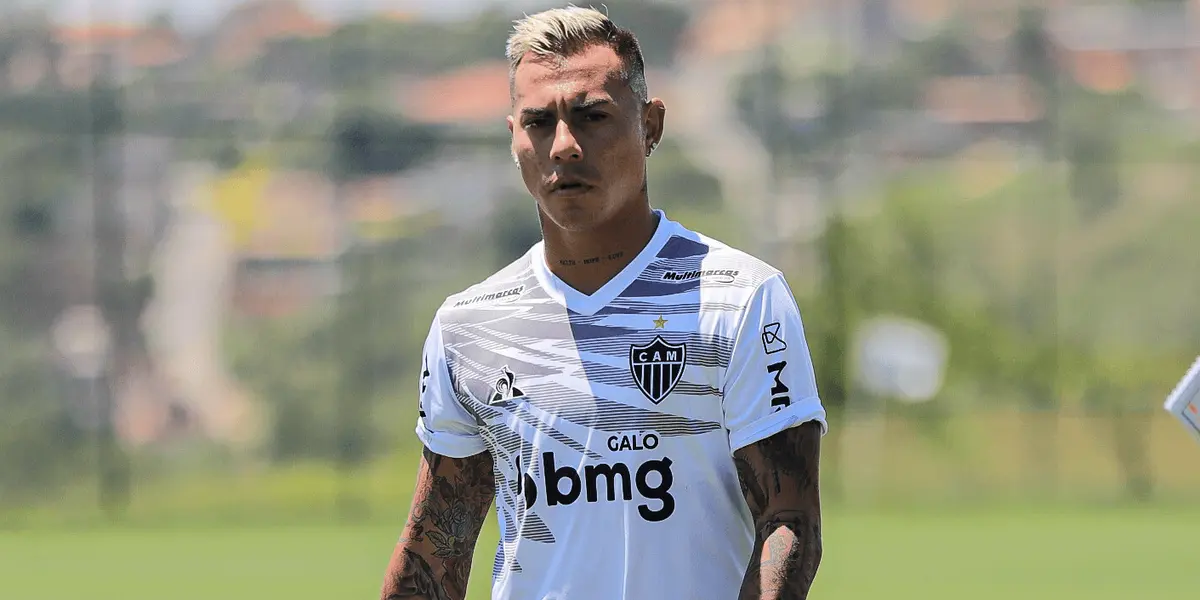 Eduardo Vargas e a atitude que emocionou a massa atleticana