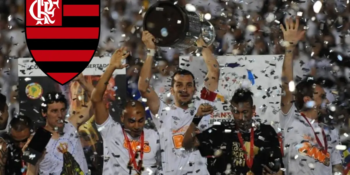 Ele ganhou a Libertadores com Neymar no Santos e agora pode ir para o Flamengo