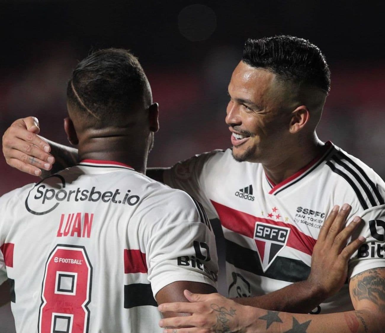 Ele renovou o seu contrato e já entrou na partida contra o Internacional pelo Campeonato Brasileiro de 2023
