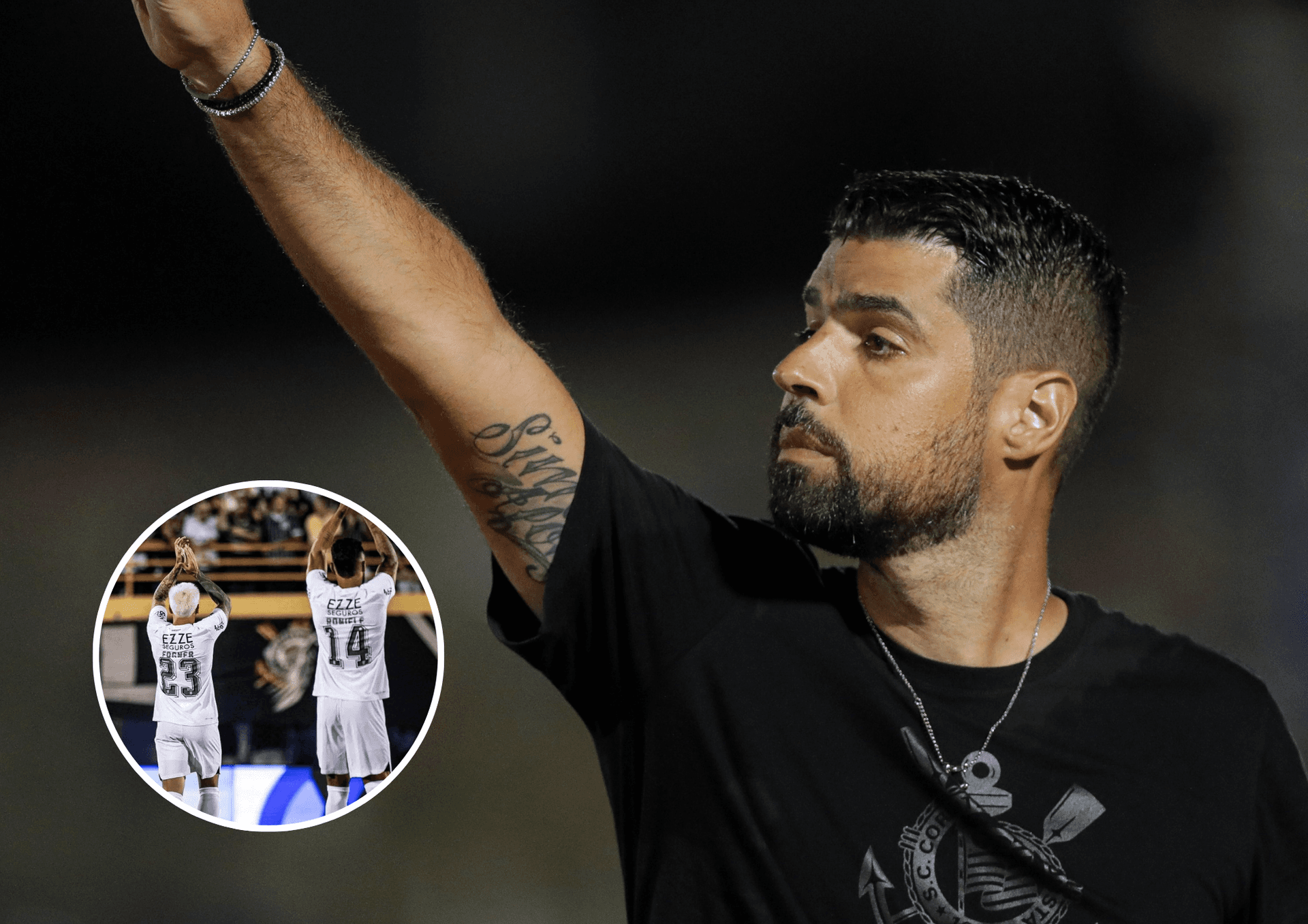 Ele tem sido muito importante no elenco e mostra liderança