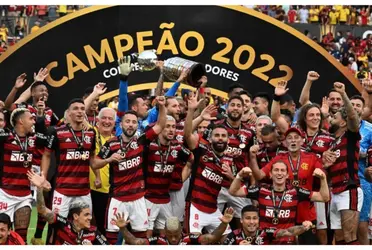 Elenco do Flamengo campeão da Libertadores de 2022
