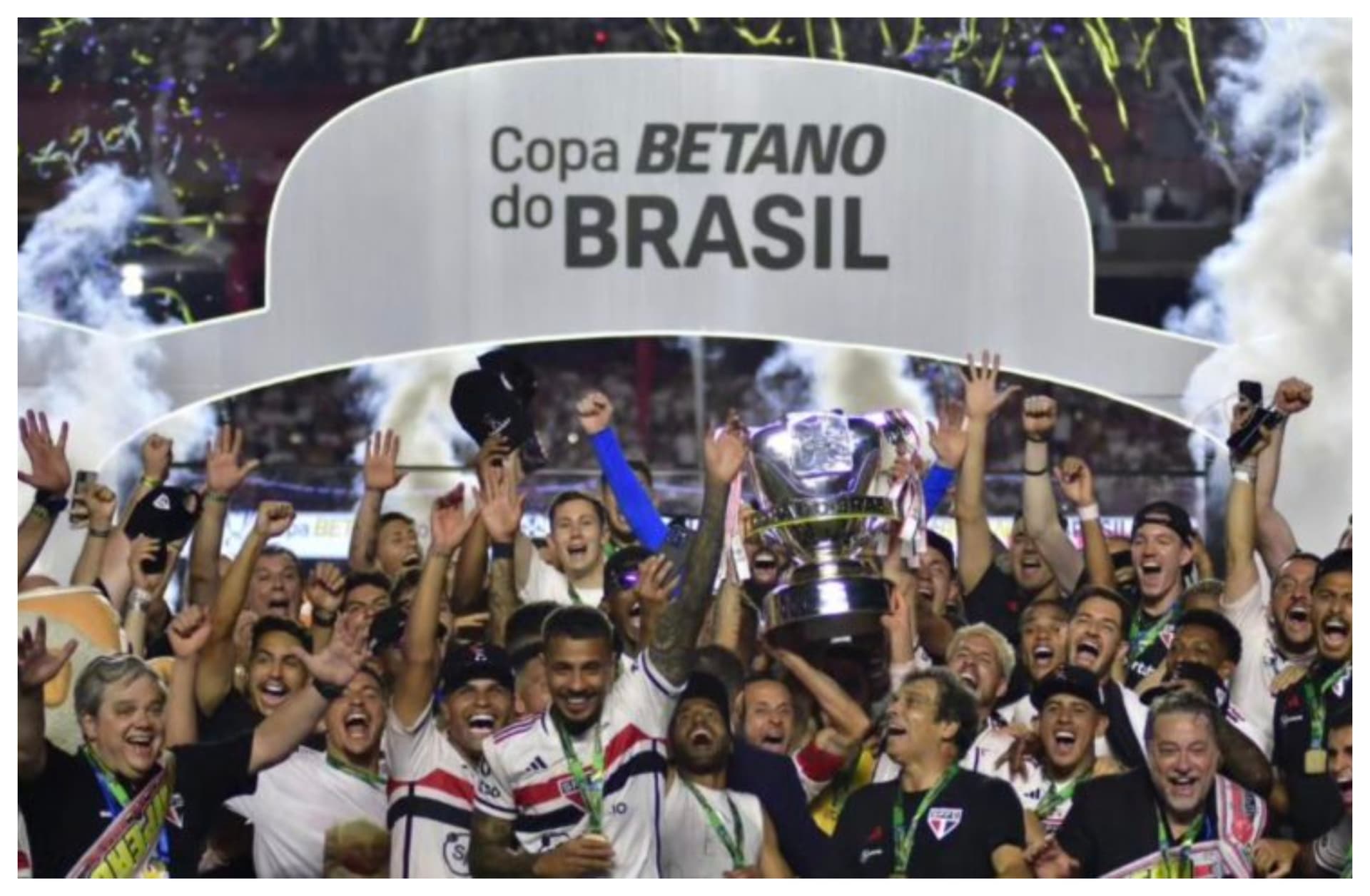 Elenco do São Paulo campeão da Copa do Brasil